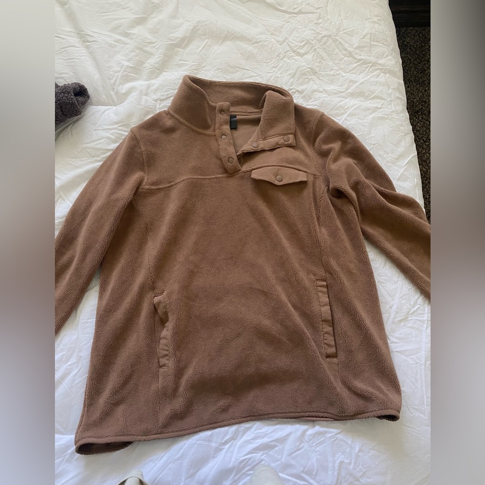 Brown soft jacket - Picture 2 of 3